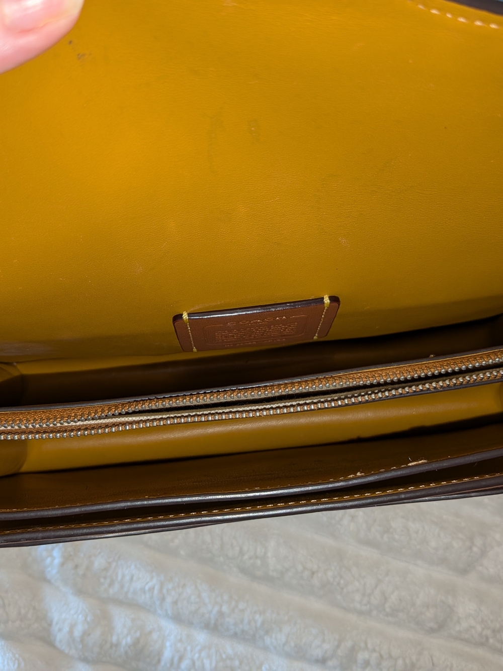 Coach Tabby Shoulder Bag in Saddle Brown - Picture 3 of 15